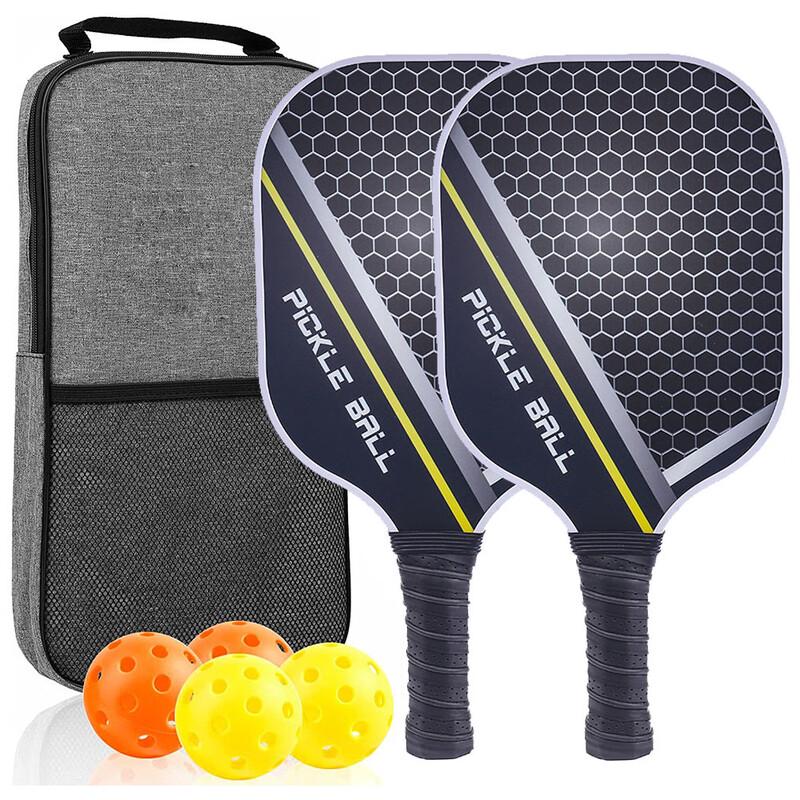 Jinsijian Fiberglass Honeycomb Pickleball Paddle Set