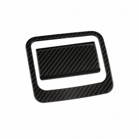 For Nissan Altima 19-22 Steel Carbon Fiber Co-Pilot Storage Box Handle Bowl Trim