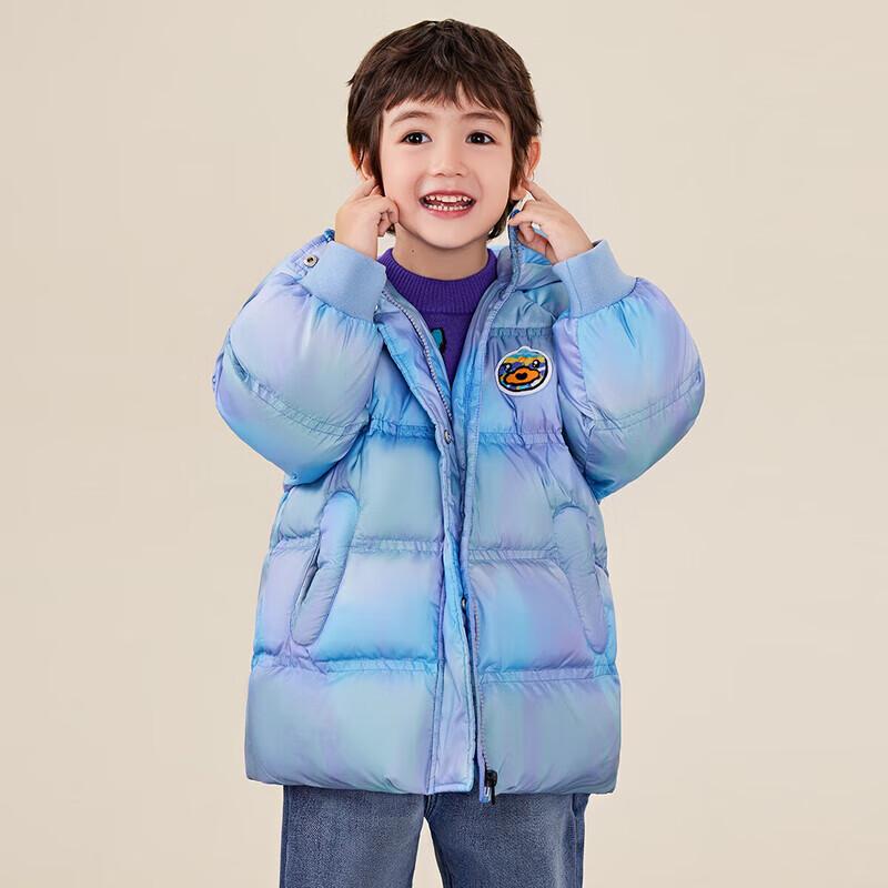 B.Duck Kids Hooded Down Jacket 130