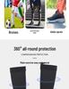 New Toe-Covering Compression Zipper Socks: Long, Elastic Cycling Socks for Outdoor Sports