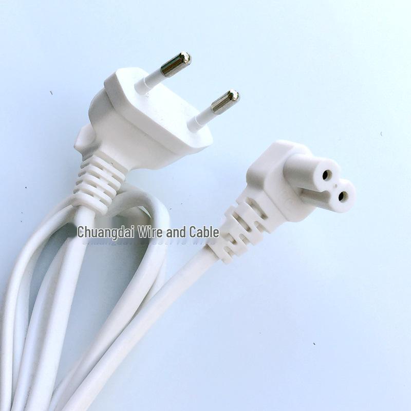 EU 2-Pin 250V/2.5A 0.75mm² Figure-Eight Power Cord