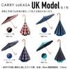 CARRY saKASA UK Umgekehrt Faltbar Öffnet Oben Bleibt Steht UV-Schutz Geeignet für Frauen und Männer Modell Regenschirm, Leicht, Unten, Trocken, Praktisch,