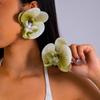 Exaggerated Flower Earrings Simulated Flower Flower Drop Earrings Butterfly Orchid Earrings  Gift