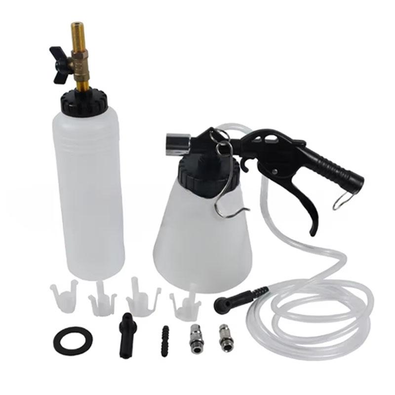 Handheld Pneumatic Brake Fluid Bleeder Tools Kit Car Air Extractor Clutch Oil Pump Bleeding Empty Drained Tools