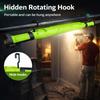 Hook Up LED Magnetic Flashlight Rechargeable COB Long Bar Light  Repair, Camping Etc