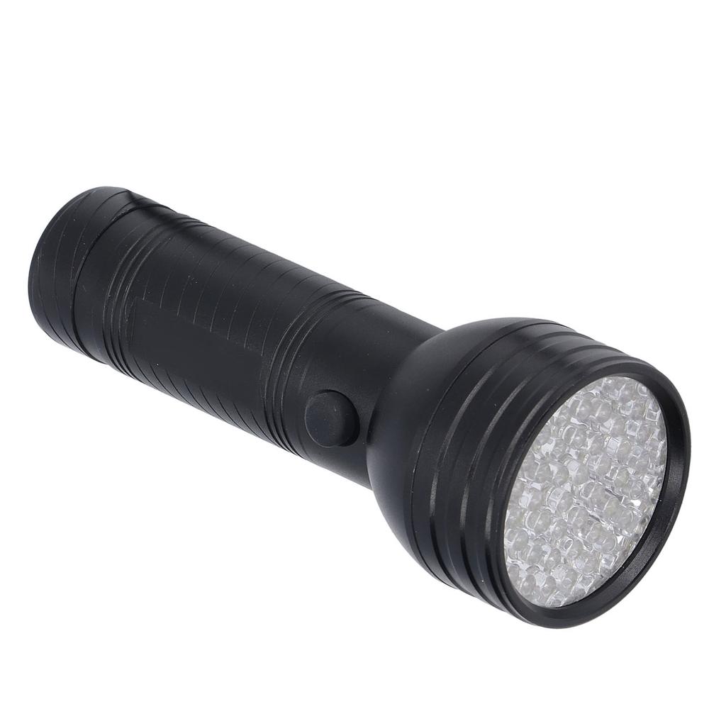 UV Flashlight 51 LED 395nm Waterproof Large Irradiation Range Excellent Performance Fluorescent Detection Supplies