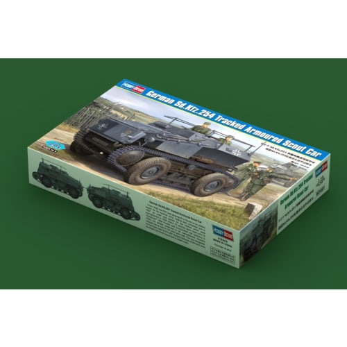 Hobby Boss 1/35 Fighting Vehicle Series German Sd.Kfz.254 Wheeled and Tracked Armored Vehicle