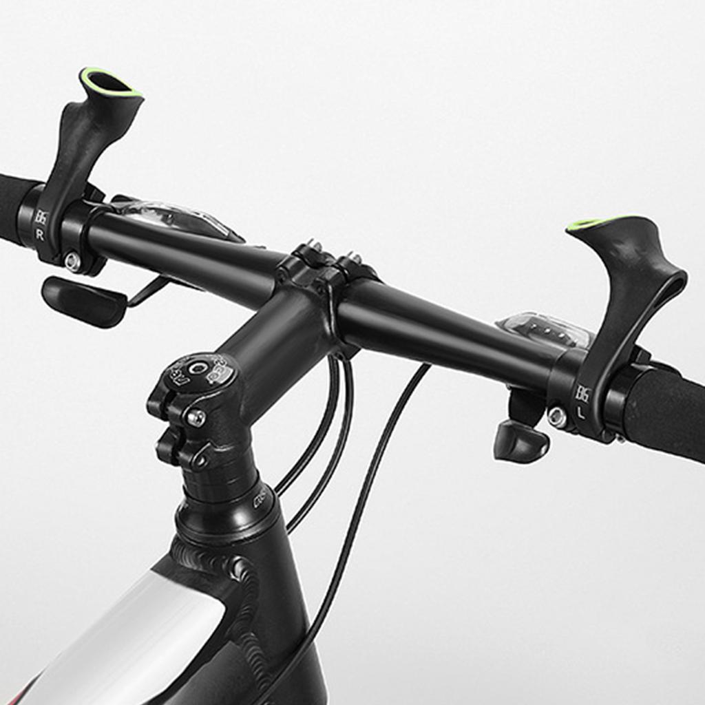Ultralight Bicycle Handlebars Windproof Mountain Bike Fluorescent Grips Waterproof Ergonomic Cycling Vice Grips for Night Riding