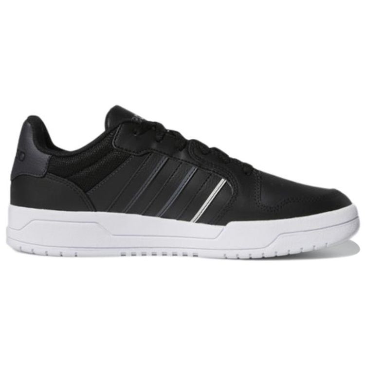 Adidas Neo Entrap Leather Casual Low-Top Skate Shoes Men Sneakers Black GW5498