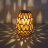 Solar Powered Outdoor Rattan Woven Landscape Light