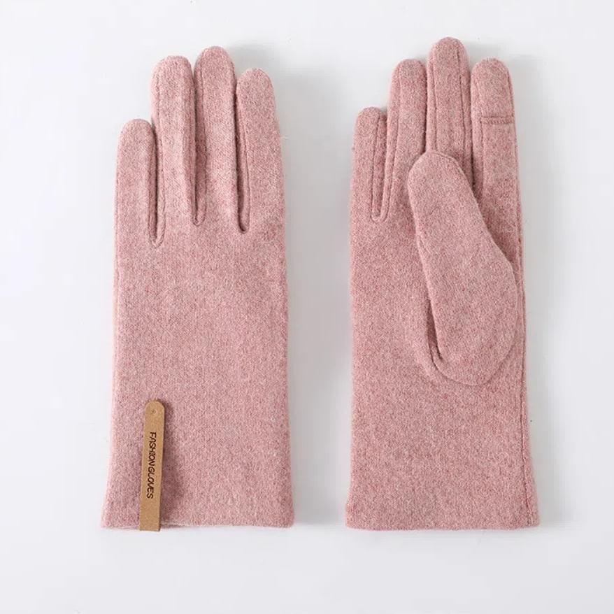 Keep Warm Winter Gloves Windproof Women's Gloves Fashion Cashmere Gloves  Drive