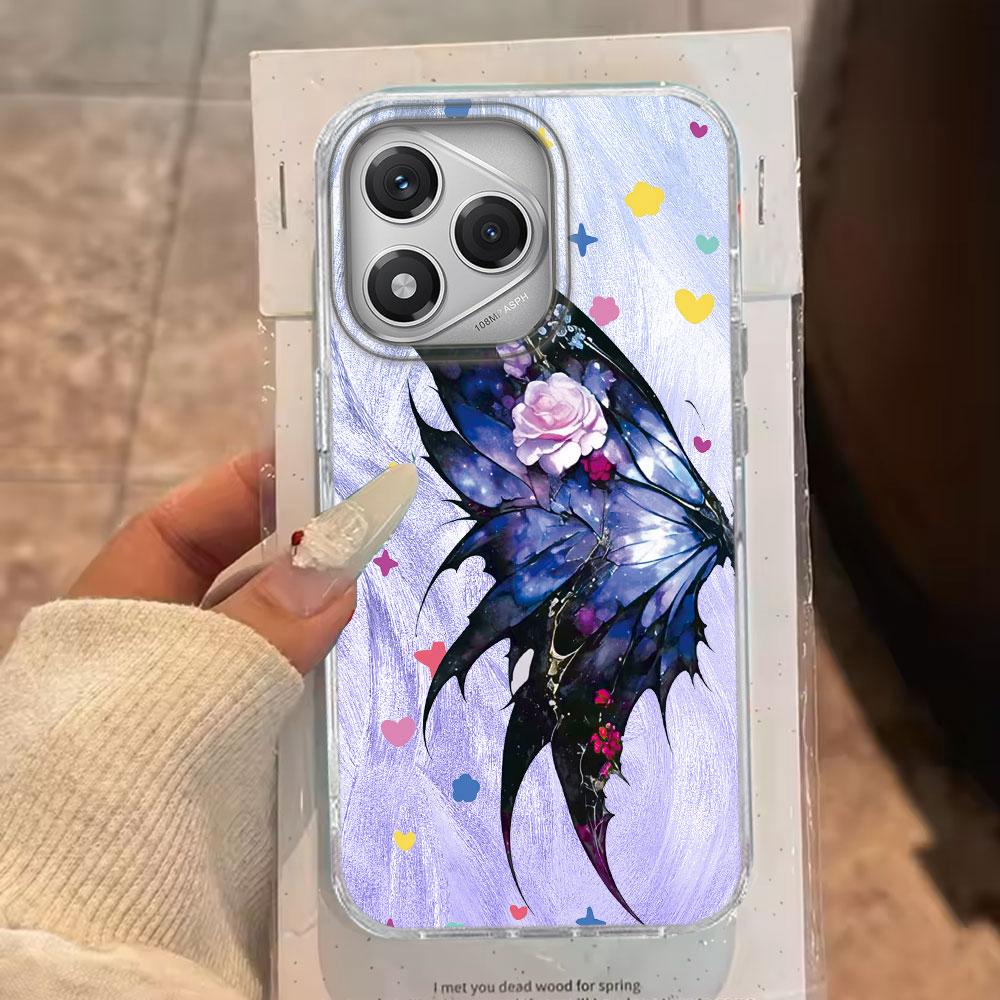 Green Butterfly Colorful Women Phone Case for Honor 400 200 90 Smart Pro X9a X9c X8b X8a X8c X7c X6c Magic7 6 5 70 Lite Cover