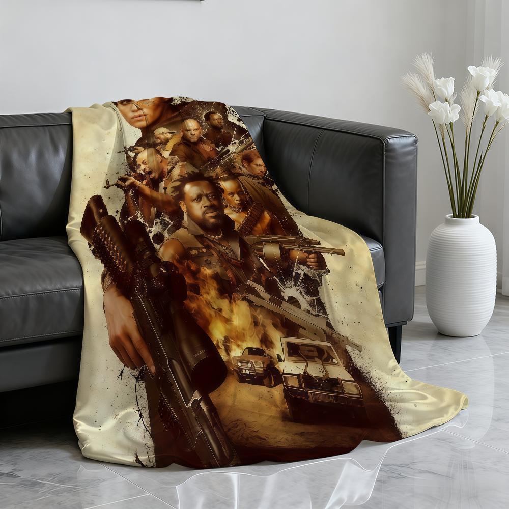 Movie H Hunting J Jessica S B BrokS Blanket Soft Throw Blanket for Home Bedroom Bed Sofa Picnic Travel Office Rest Blanket Gift
