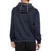 STONE ISLAND Letter Embroidery Line Hooded Loose Long Sleeve Sweatshirt Men Sweatshirt Navy-Blue 791560678-V0020