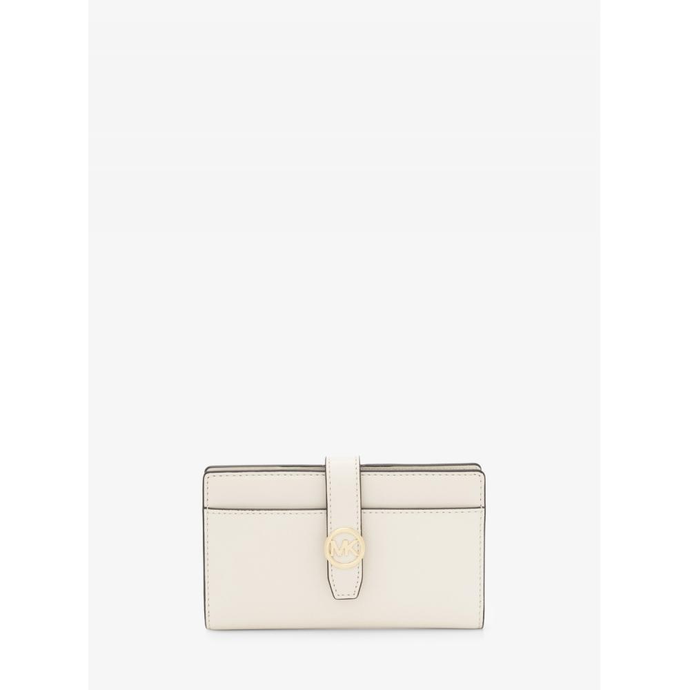 

Michael Kors Средний кошелек из кожи сафьяно 35t5ggrf8l2171 Светло-кремовый F