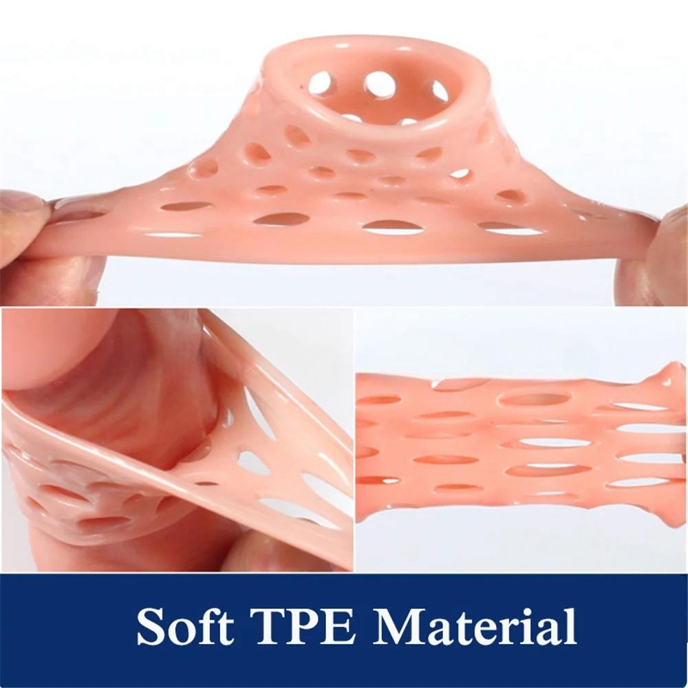 5PCS/Set Foreskin Correction for Men Sex Toys Cock Ring Breathable Penis Rings Male Chastity Device Delay Ejaculation