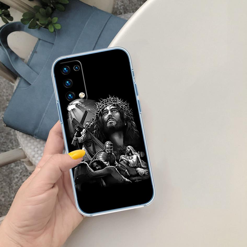 CJ19 Bible verse Jesus Christ Phone Case for Motorola Moto Edge 20 30 40 50 S30 Fusion Ultra Pro Neo Lite + G200 G23