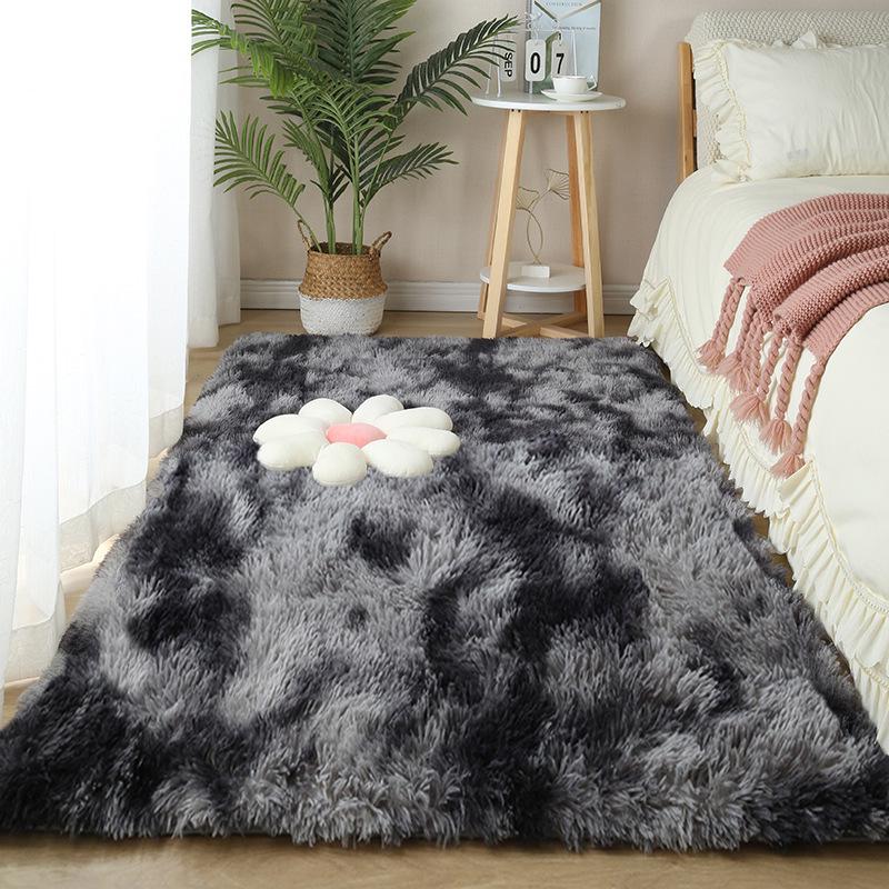 Plush Long Hair Bedside & Living Room Carpet
