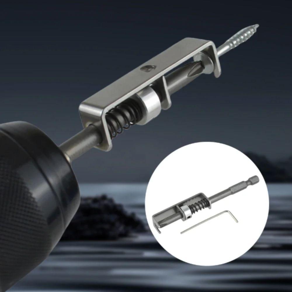 Wear Resist Spring-Loaded Screw Holder Anti-Drop Bit Retaining Adapter Garage Repair