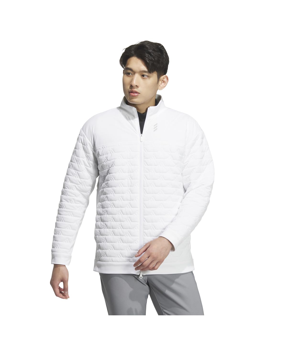 

Куртка для гольфа Code Chaos Термоизоляция Логотип BOS Стеганая куртка Белая [Adidas Golf] WIND.RDY Мужская белый
