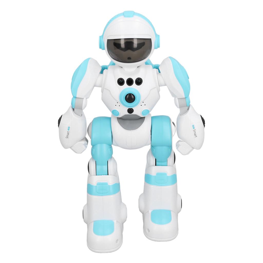 Children Remote Controlled Robot Toy with     Voice Changing Modes Colorful Light Intelligent Programmable Robot