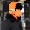 Visibility Reflective Safety Hat for Outdoor Activity Cold Weather Windproof Warm Winter Hat for Construction Workers