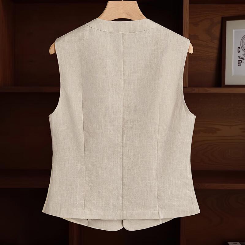Women's V-Neck Single-Breasted Suit Vest