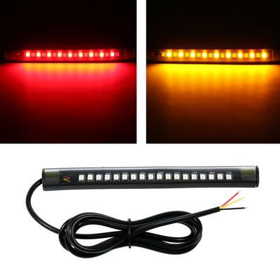 12V 1ks univerzální 18 LED světelný pásek, brzdové světlo pro zadní přívěs, směrová světla pro motocykly