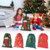 Elk Xmas Present Sack Snowman Bronzing Christmas Bag New Gift Bag  Party Supplies