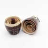 Five-Layer Brown Bear Wooden Russian Nesting Dolls - Gift Toy for Birthdays