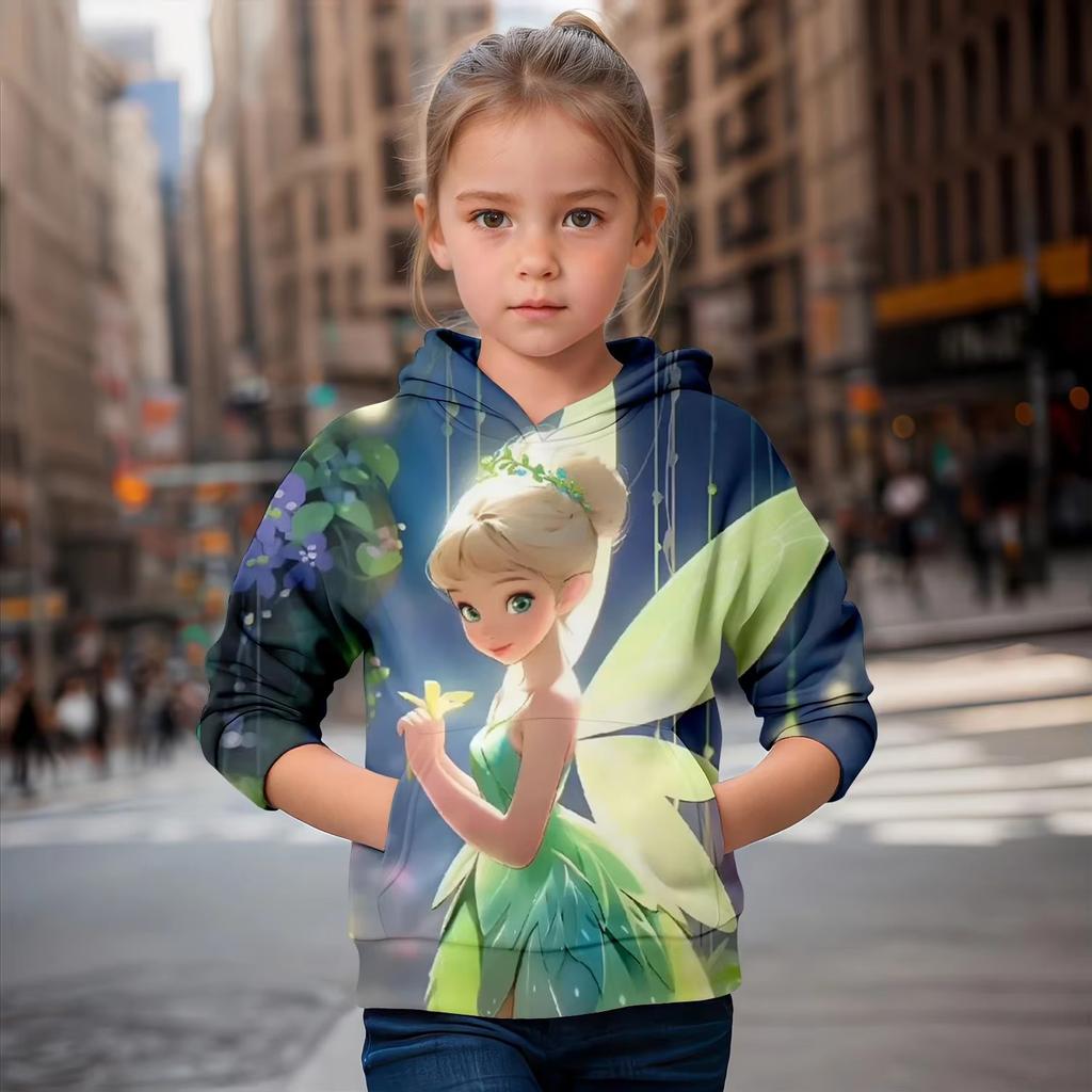 Abbigliamento Bambina Felpe con Cappuccio Manica Lunga Carino Stampa Gatto 3D Abbigliamento Bambina Abbigliamento Bambini Primavera Autunno Moda Abbigliamento Bambini Top