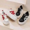 Fashion 8cm Synthetic Women Stable High Platform Chunky Sneakers Fashion Spring Autumn Vulcanize Cow Genuine Leather Lace Up Shoes