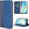 Protective Case - BOOLING - for Samsung Galaxy A16 4G/5G - Mosaic Faux Leather - Navy Blue - Shockproof
