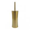 Easily Accessible Gold Stainless Steel Toilet Brush Designed for Comfort