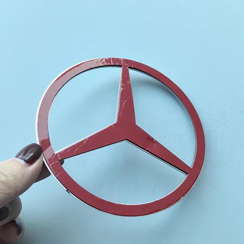 cbnqes1 For Mercedes Benz 10.5cm Star Badge ABS Car Emblem Trunk Spare Tire Cover Logo Replacement Sticker for Mercedes Benz W463 G63 G5
