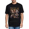 Top Tees Black Plus Size Tshirt Legolas With Various Scenes Printed Travel Round Neck Tee Anime Lightweight Tee Vintage