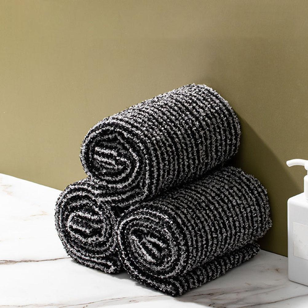 Japanese Exfoliating Bath Towel & Bath Sponge, Body and Back Scrubber, Daily Cleansing for Men and Women, Bathroom Accessory