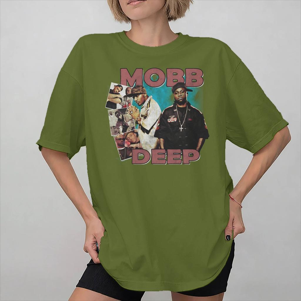 Mobb Deep The Infamous  Tee Shirt for Unisex Women Graphic Printed T Shirts  100 Cotton Clothing