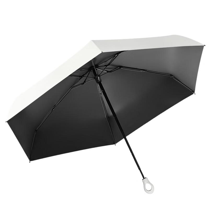 Nanqiao Macaron Finger-Ring Handle 5-Fold Sun Umbrella