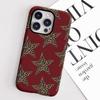 American retro leopard print pentagram film mobile phone case custom iPhone11promax double-layer anti-drop case