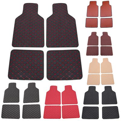 4pcs Car Floor Mats For Seat Ateca Arona Ibiza Leon Toledo Leon ST CUPRA Auto Foot Pads Car Interior Accessories Car Rugs