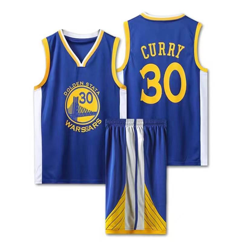 Stephen Curry Player Basketball Uniform Polyester With Moisture Wicking For Men
