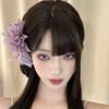 Lily Flower Hair Clip Plastic Flower Hair Claw For Women Girls Sweet Versatile Shark Clip Exquisite Hair Accessories