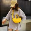 All-matching Canvas Handbag for Women Shoulder Bag Lovely Banana Crossbody Bag