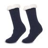 Unisex Non-slip Mid-calf Floor Socks: Thick Plus Velvet, Warm for Autumn/Winter