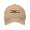Las Mujeres Quieren Pescado Yo Les Doy Miedo Gorra de Béisbol Stuff Vintage Desgastada Lavada Logo Divertido Gorra de Papa Casquette Estilo Unisex Viajes al Aire Libre