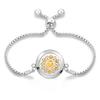 Women's Openable Titanium Steel Essential Oil Diffuser Bracelet