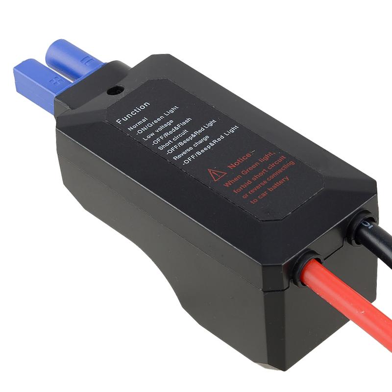 Jumper Cable EC5 Connector Alligator Clamp Booster Battery 12.6~16.8V 500A Fit for Car Jump Starter