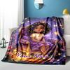 1PC Custom Name Magical Princess Throne Blanket Versatile,all-season Throw Suitable for the Living Room,bedroom,camping,travel,and Gift
