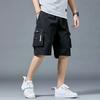 Men Shorts Outdoor Wear-Resistant Cargo Shorts Quick Dry Multi-pocket Plus Size Bottoms
